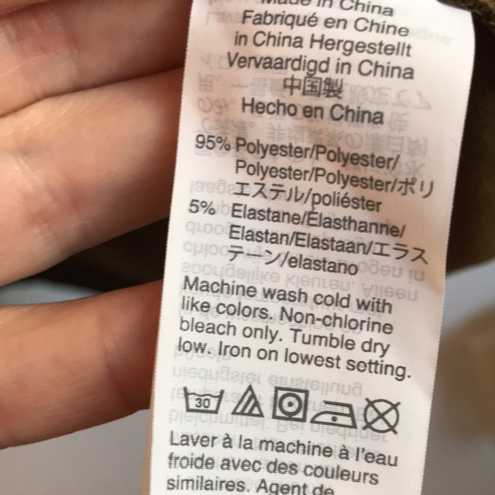 Madewell Texture & Thread Green Button Up Dress M… - image 8